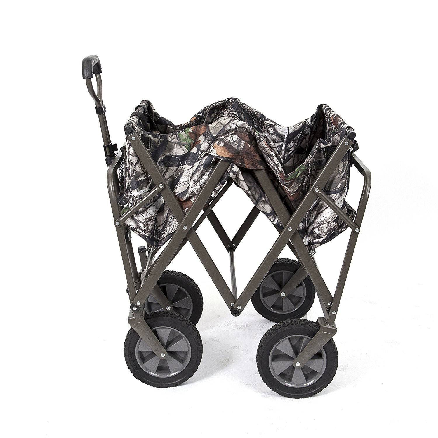 Alt View 3. Mac Sports - Mac Sports Collapsible Folding Outdoor Utility Garden Camping Wagon Cart, Camo - Camouflage.