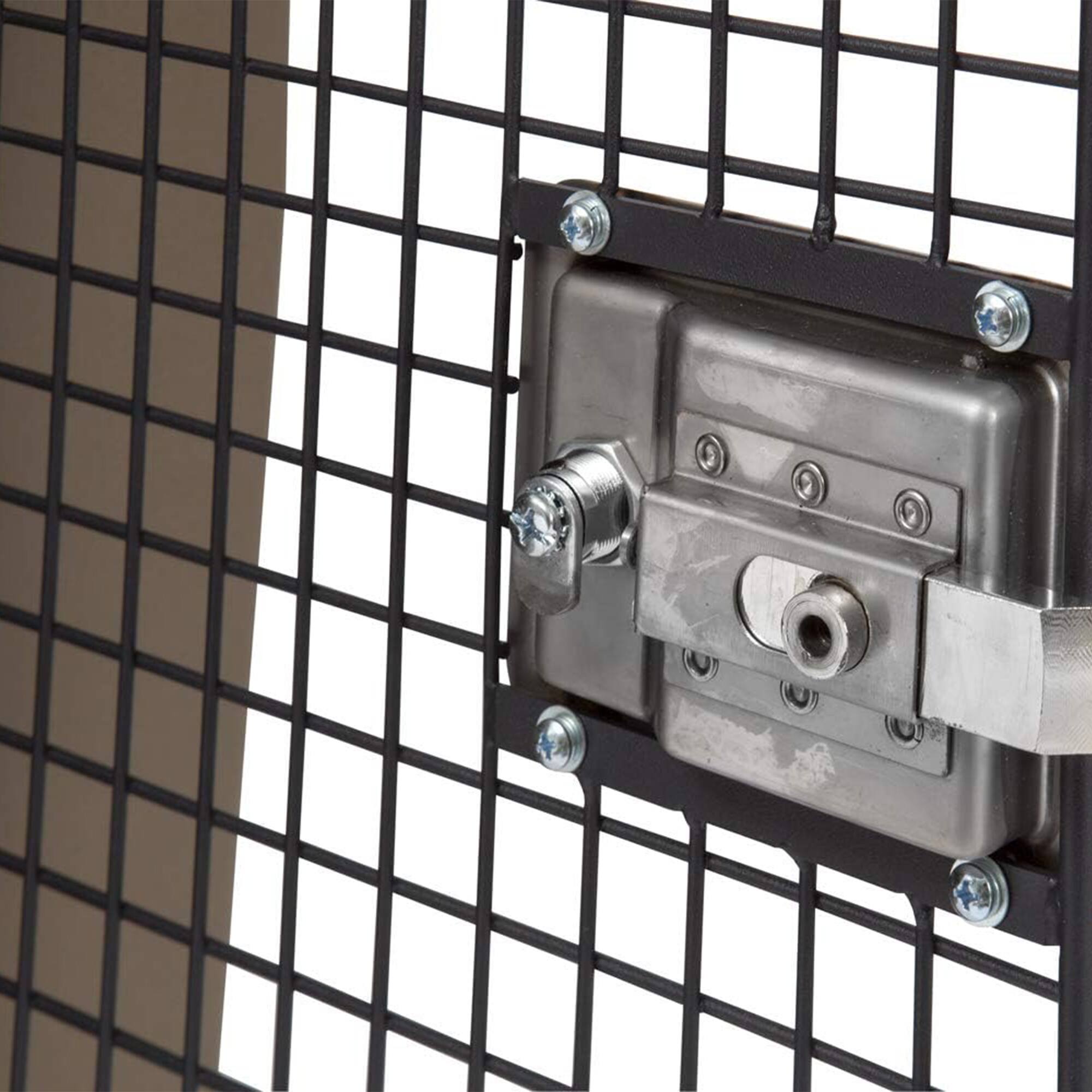 Alt View 8. Dakota 283 - Dakota 283 G3 Large Easy to Clean Dog Kennel w/ Handle & Latching Door, Olive.