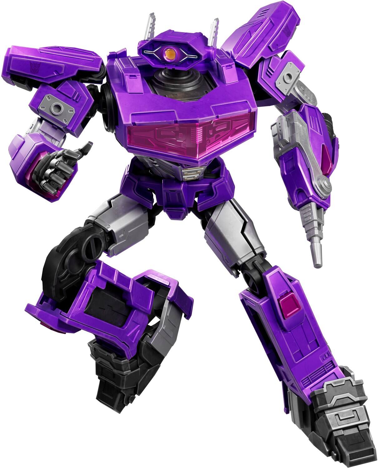 Alt View 2. PopMarket - Blokees - Transformers - Classic Class - 18: Transformers One Shockwave Model Kit   - COLLECTIBLES - Multicolor.