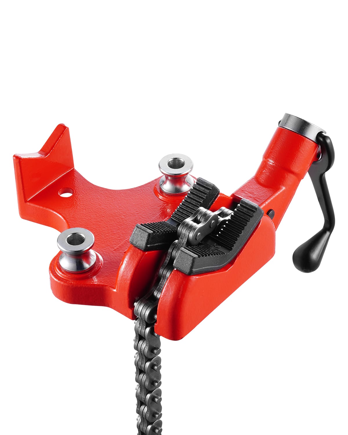 "VEVOR - Heavy-Duty Pipe Chain Vise, 1/4"" - 6"" Pipe Capacity, 28"" Rugged Chain & Cast Iron Base, Industrial-Grade Pipe Clamping - Red" price history on PriceWatchPro