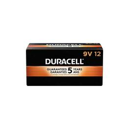 Duracell - Coppertop 9V Alkaline Battery, 12/Pack (MN1604BKD)