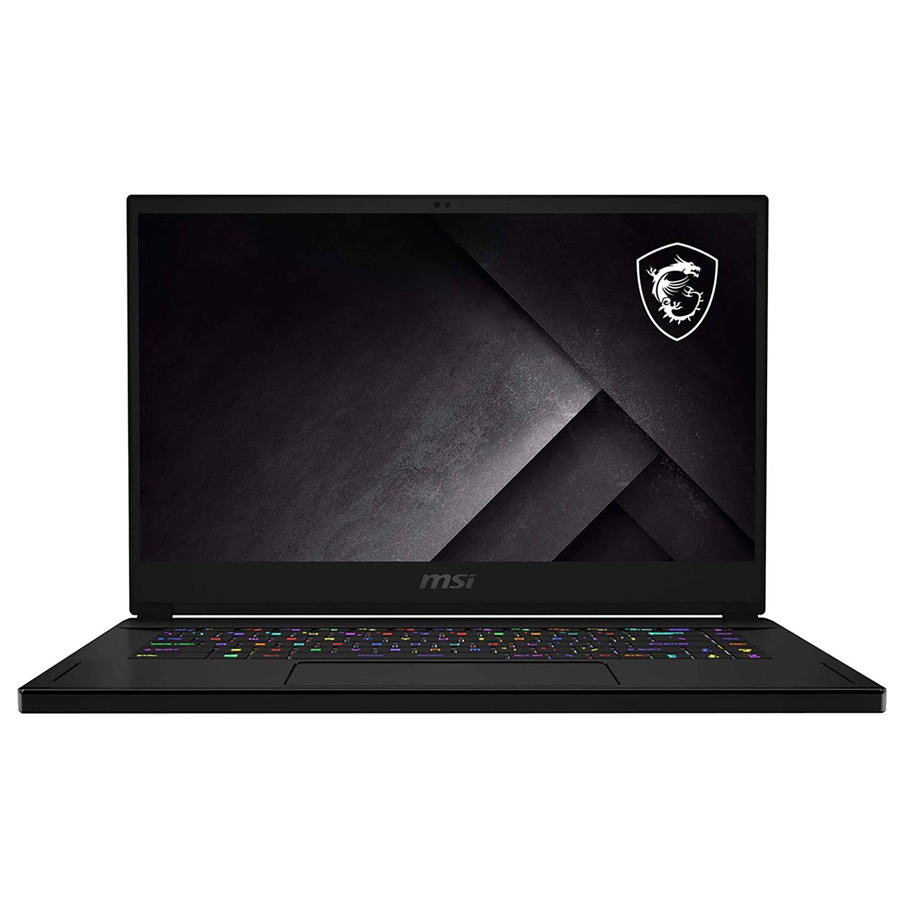 Front. MSI - GS66 Stealth 15.6" Gaming Laptop - Intel Core i7 - 16 GB Memory - NVIDIA GeForce RTX 3080 - 1 TB SSD - Core Black.