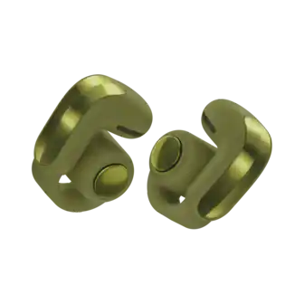 Bose - Ultra Open Earbuds (2nd Gen) - Wireless Bluetooth Open Ear Earbuds with Immersive Audio and Wireless Charging - Olive Green