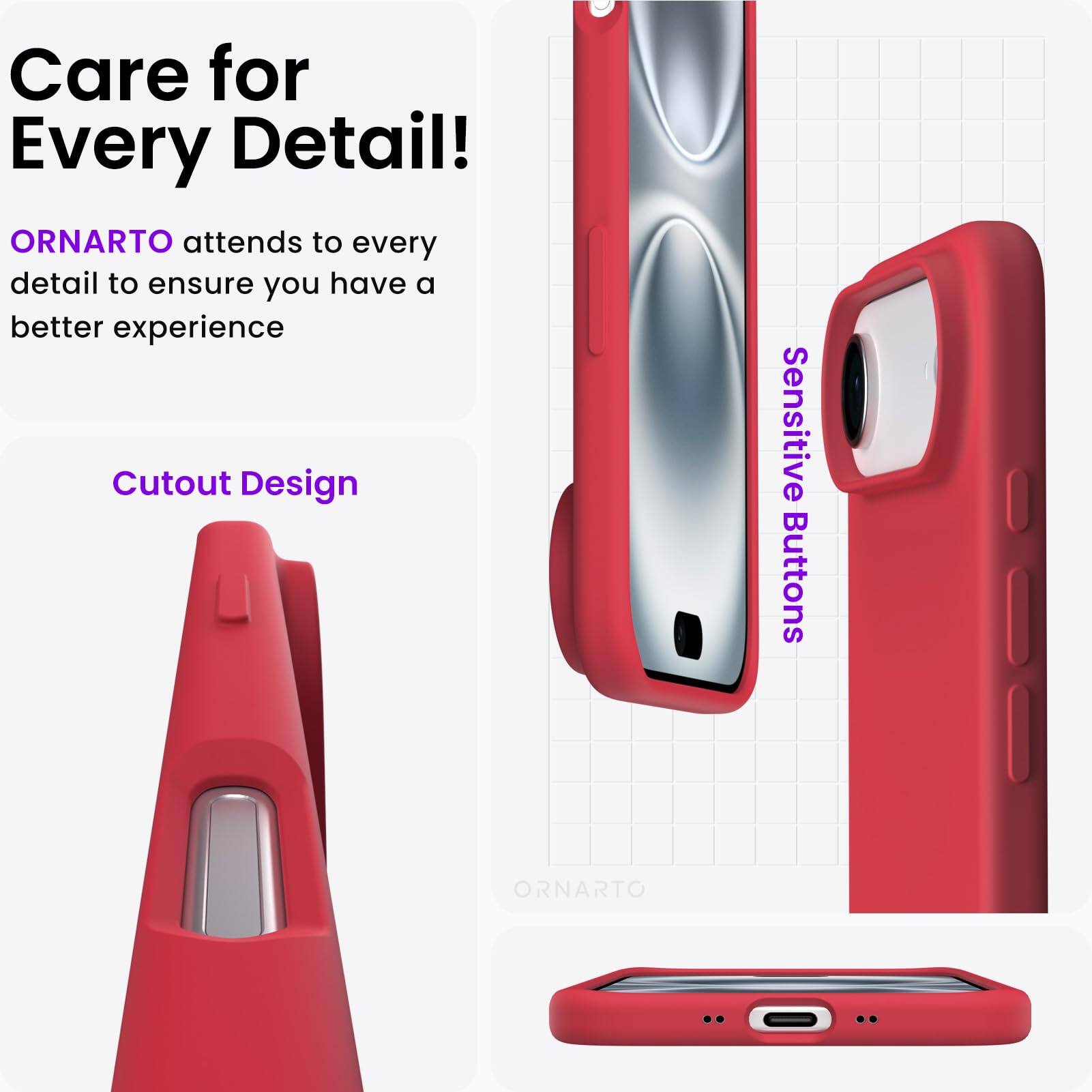 Care for Every Detail!

ORNARTO attends to every detail to ensure you have a better experience

Cutout Design

Sensitive Buttons