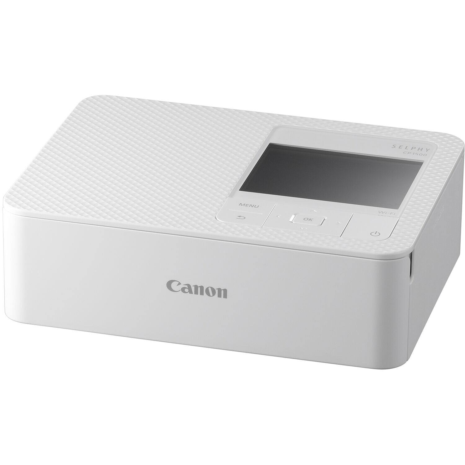 Canon Selphy CP1500 Wireless Photo Printer Bundle – White – KP