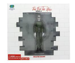 Stevenson Entertainment - Pink Floyd The Wall 6" Figure Diorama: Skeleton Soldier w/ Wall - Gray
