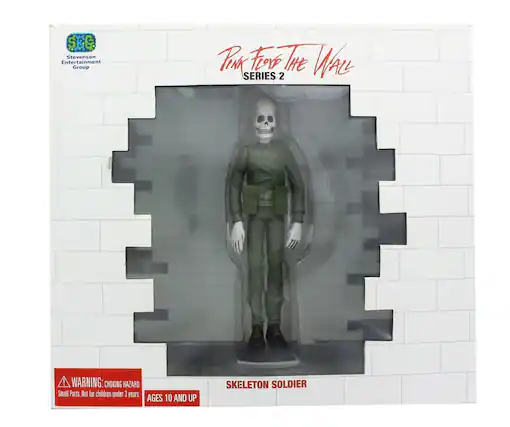 SG Stevenson Entertainment Group
Pink Floyd The Wall
SERIES 2
WARNING: CHOKING HAZARD
Small Parts. Not for children under 3 years.
AGES 10 AND UP
SKELETON SOLDIER
