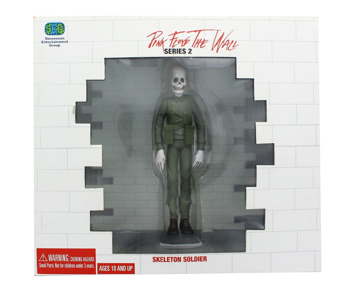 SG Stevenson Entertainment Group  
Pink Floyd The Wall  
SERIES 2  

WARNING: CHOKING HAZARD  
Small Parts. Not for children under 3 years.  
AGES 10 AND UP  

SKELETON SOLDIER