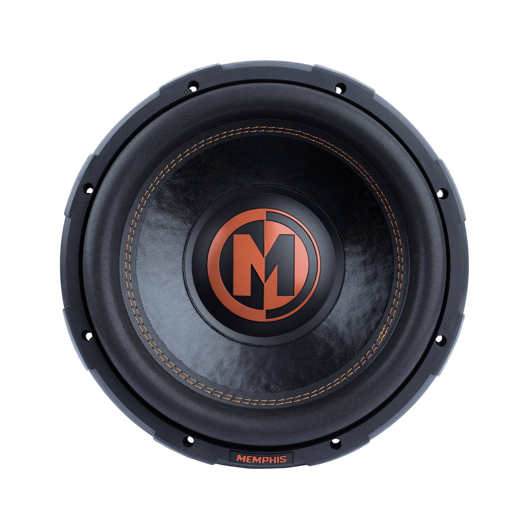 Alt View 10. Memphis Car Audio - Memphis Audio MJP1244 MOJO Pro Series 12" Component Subwoofer with Dual 4-ohm Voice Coils - Black/Gray.