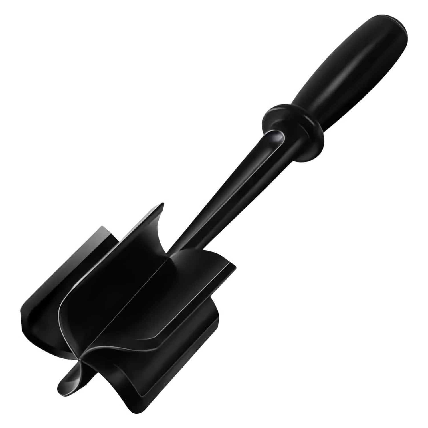 Giantpower - Heat-Resistant Meat and Potato Masher, 5-Blade Ground Meat Chopper - Black
