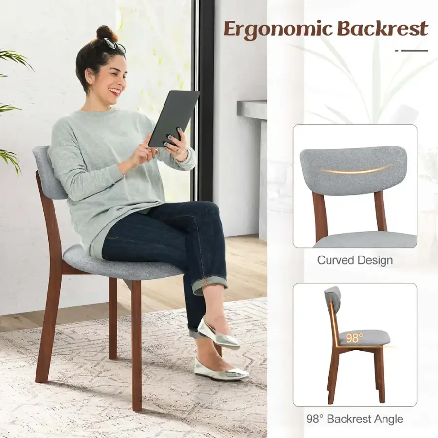 Ergonomic Backrest Curved Design 98 98 Backrest Angle