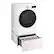 Alt View 8. LG - 27" Laundry Pedestal with Storage Drawer - Alpine White.