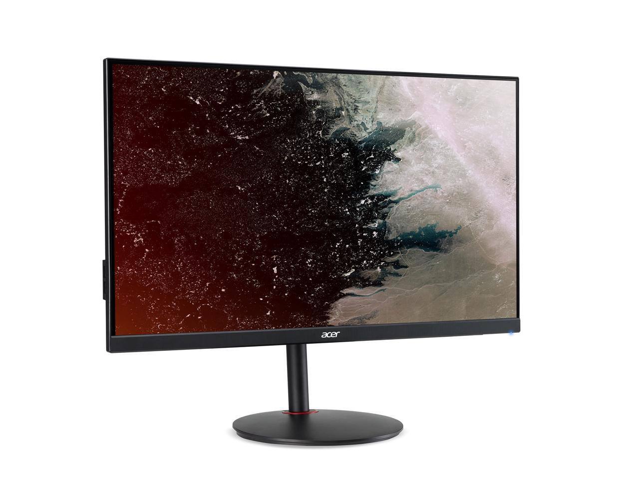 Alt View 6. Acer - Acer Nitro XV270U 27" WQHD IPS Gaming Monitor, AMD FreeSync Premium, 400Hz, 0.5ms, 90% DCI-P3, 2x2W Speakers.