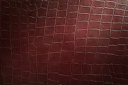 JennAir - Croc 18" Leather Cuts Collection Wine Column Panel - Red Croc