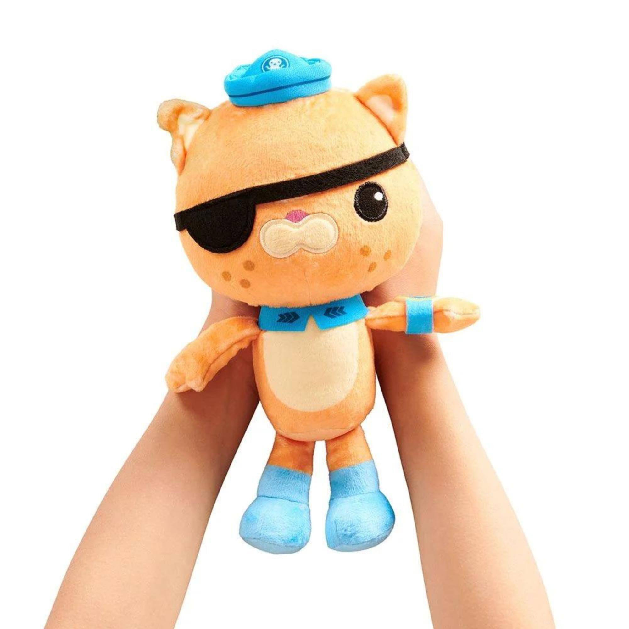 Alt View 10. Moose Toys - Octonauts Above & Beyond 8 Inch Plush | Kwazii - Orange.