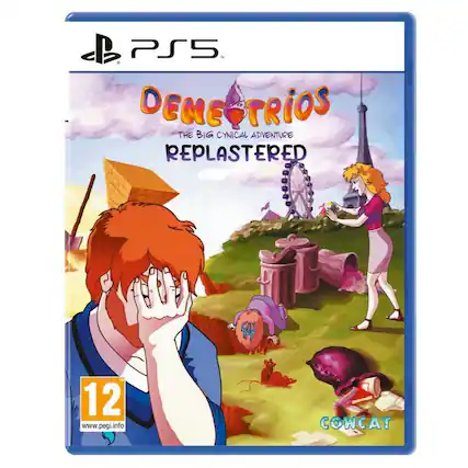 PS5
Demeostrios
The Big Cynical Adventure Replastered
COWCAT
12
www.pegi.info - E10+ (Everyone 10+)