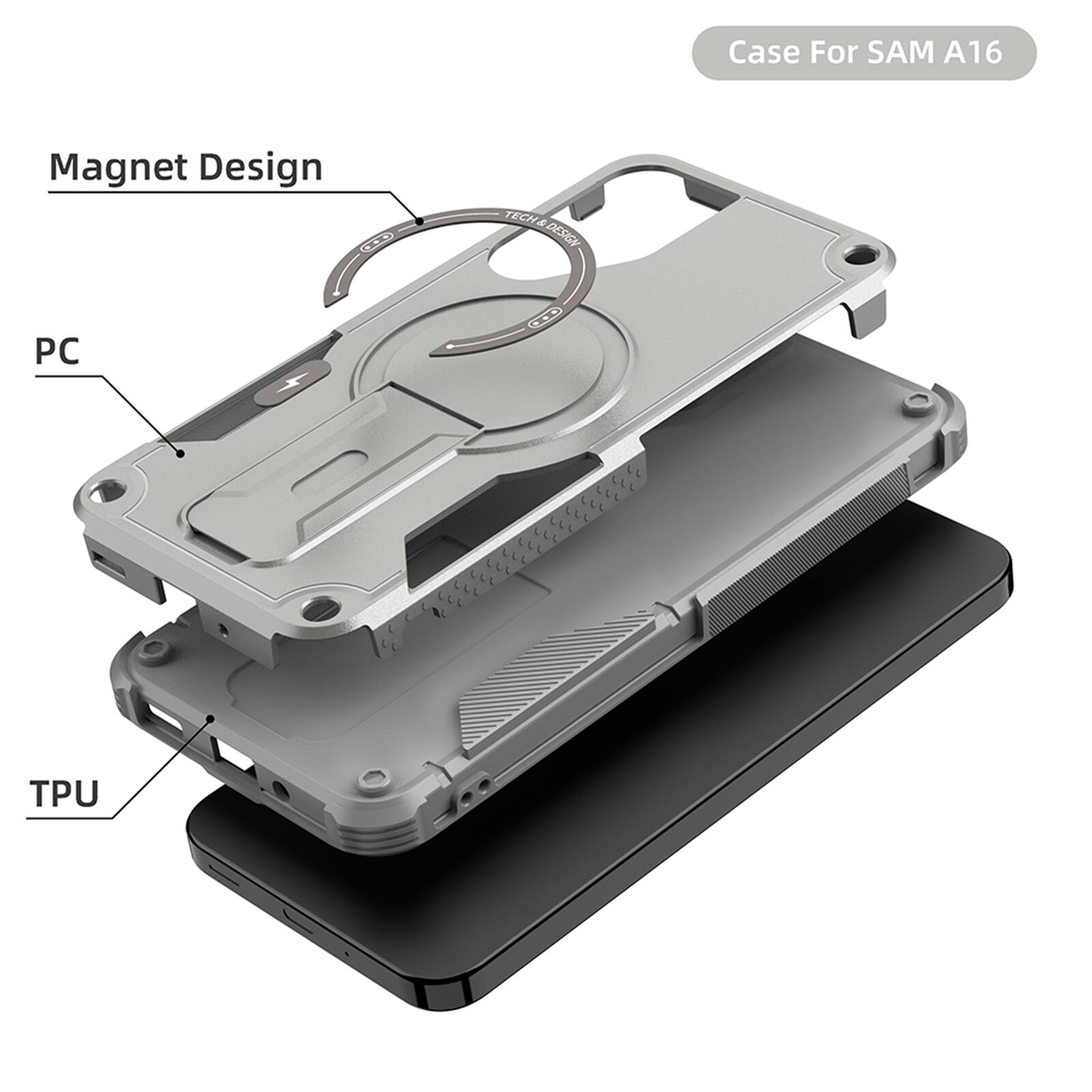 Case For SAM A16

Magnet Design

PC

TPU