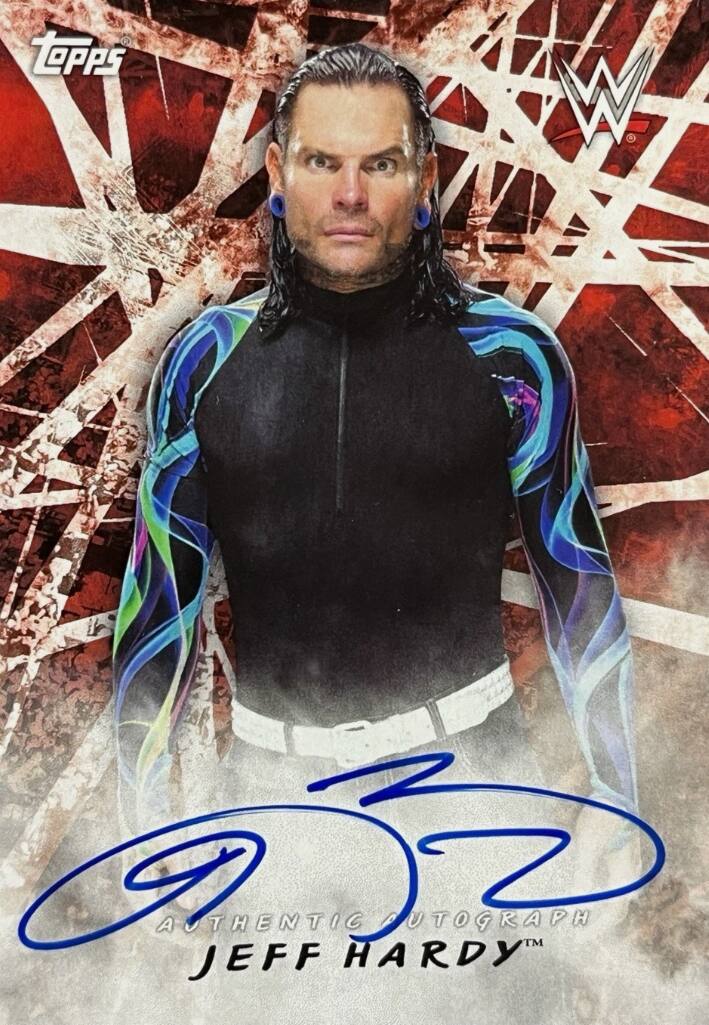 Topps '05 Authentic Jeff Hardy Autograph