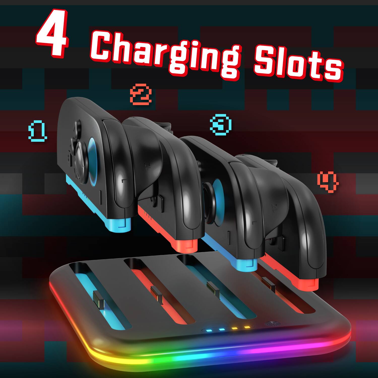 4 Charging Slots