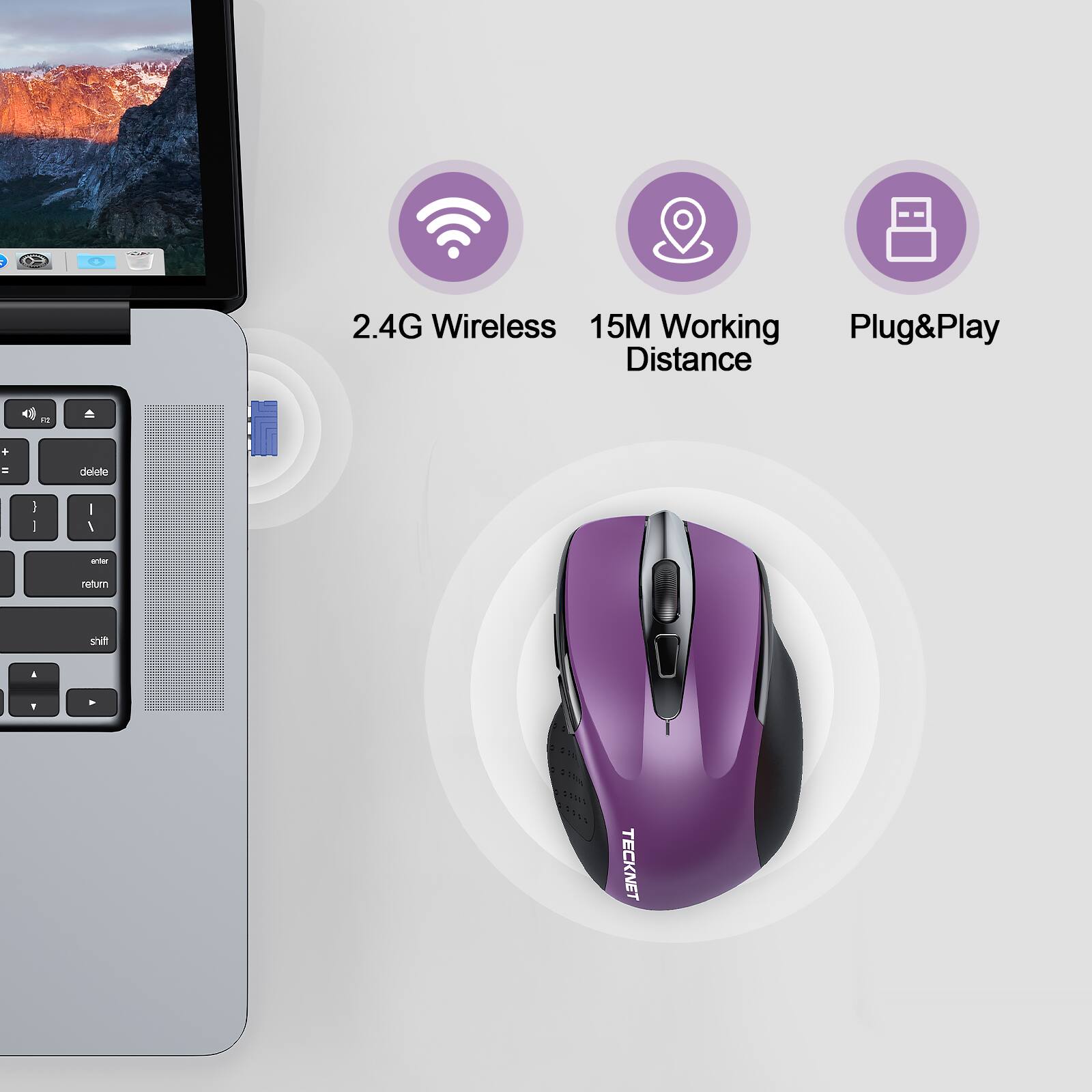 2.4G Wireless 15M Working Plug&Play Distance

F1
+
=
delete
I
I /
enter
return
shift

TECKNET