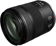 The text on the image reads "28-70 CANON LTv CONTROL MF AF I I I I STABILIZER OFF / ON 67mm."