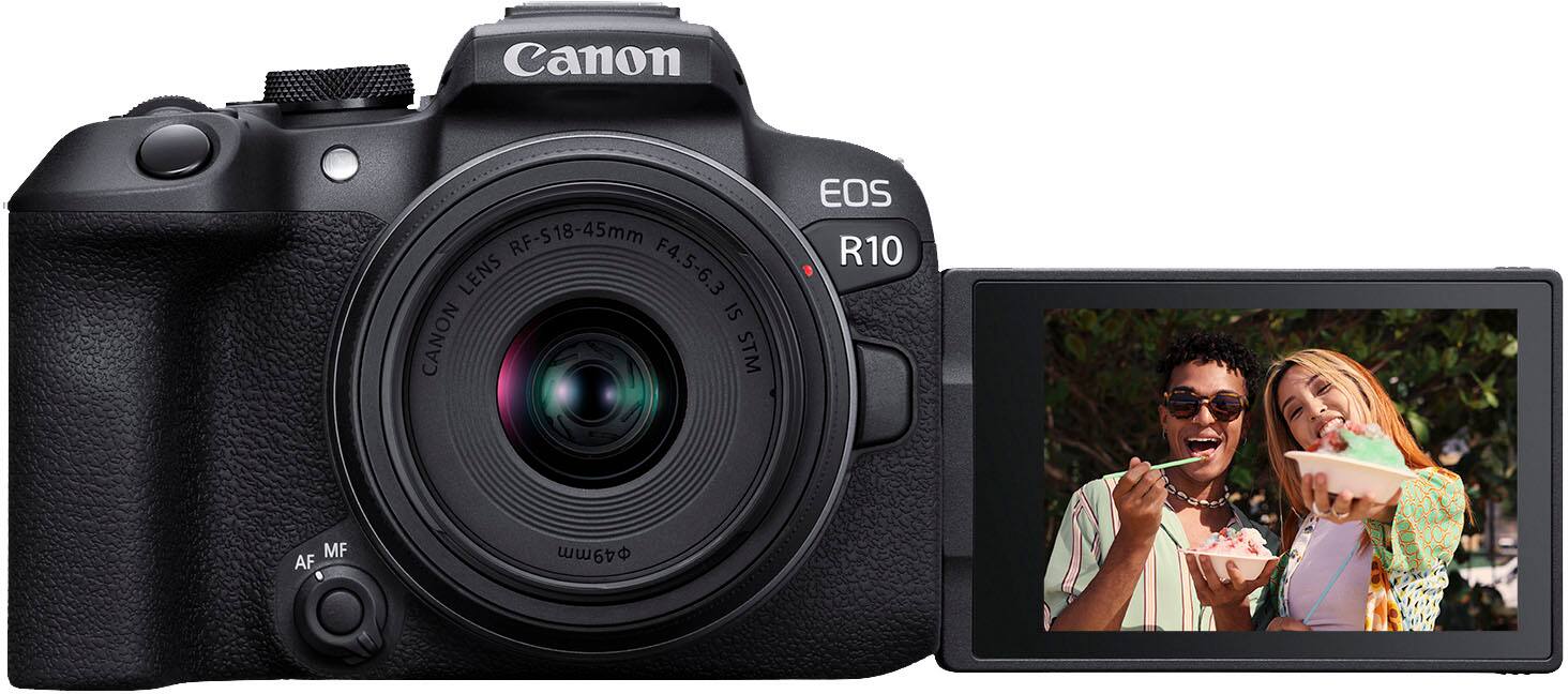 Canon RF-S18-45mm LENS F4.5-6.3 IS CANON STM EOS R10 MF AF 49mm