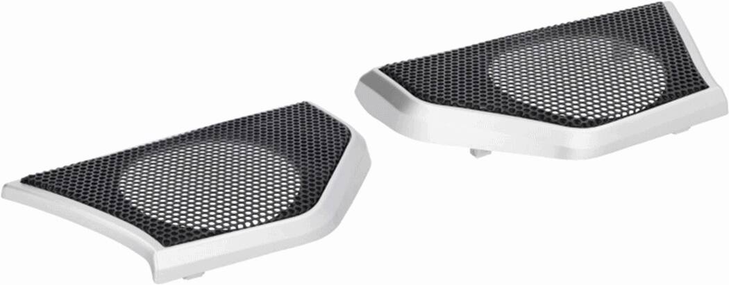 Angle. Metra - Dashboard Speaker Grilles for Select Jeep Wrangler JL and Gladiator JT (2-Pack) - Black.