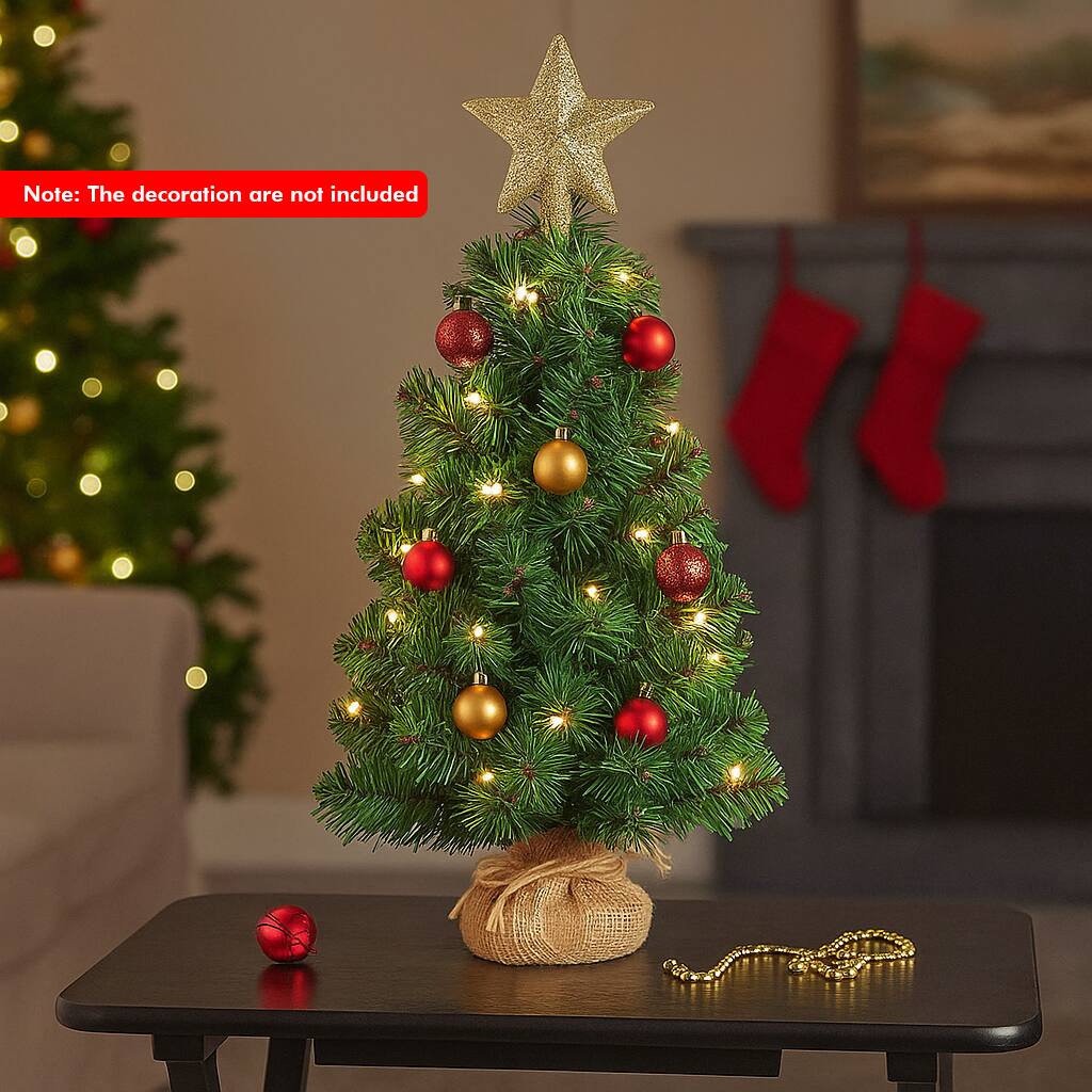 Note: The decorations are not included