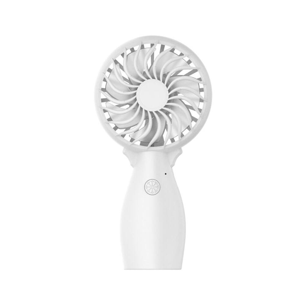 Front. Loheer - Loheer Portable Handheld Fan USB Rechargeable Travel Mini Fan Three Speed Lightweight Personal Office Cooling Fan.