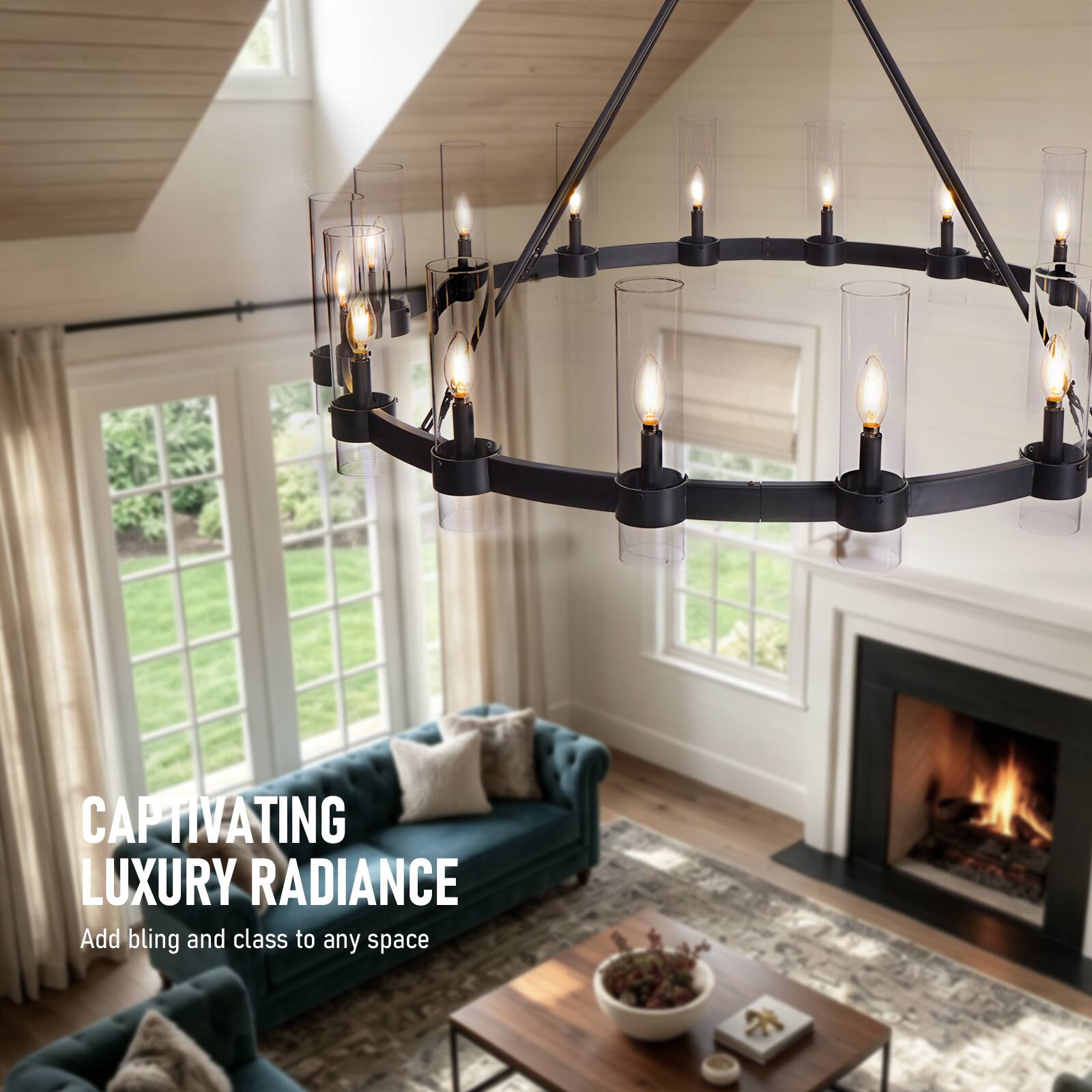 CAPTIVATING LUXURY RADIANCE  
Add bling and class to any space