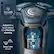 Alt View 17. Philips Norelco - Shaver 7100, Rechargeable Wet & Dry Electric Shaver with SenseIQ Technology and Pop-up Trimmer S7788/82 - Dark Chrome.