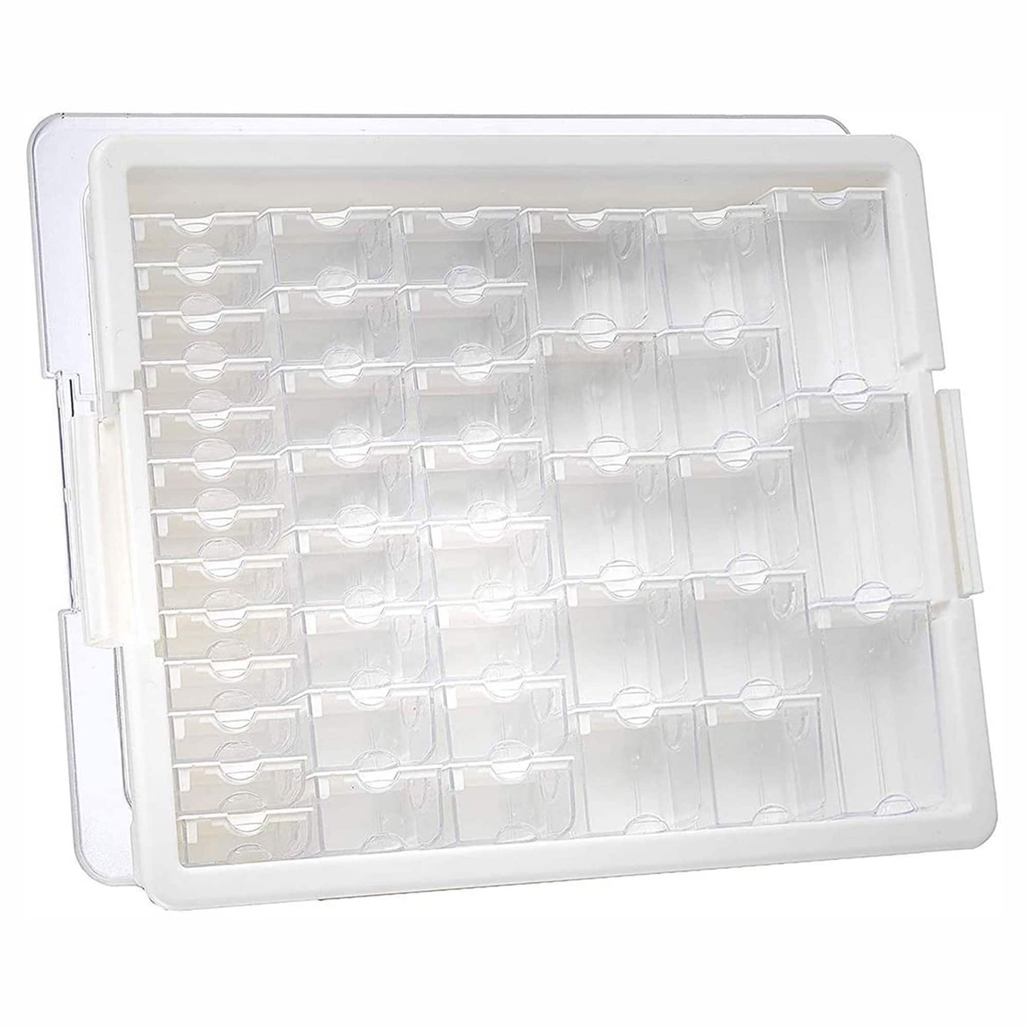 Bead Storage Solutions - 45pcs Craft Organizer & 82pcs Tiny Supplies Organizer - Clear