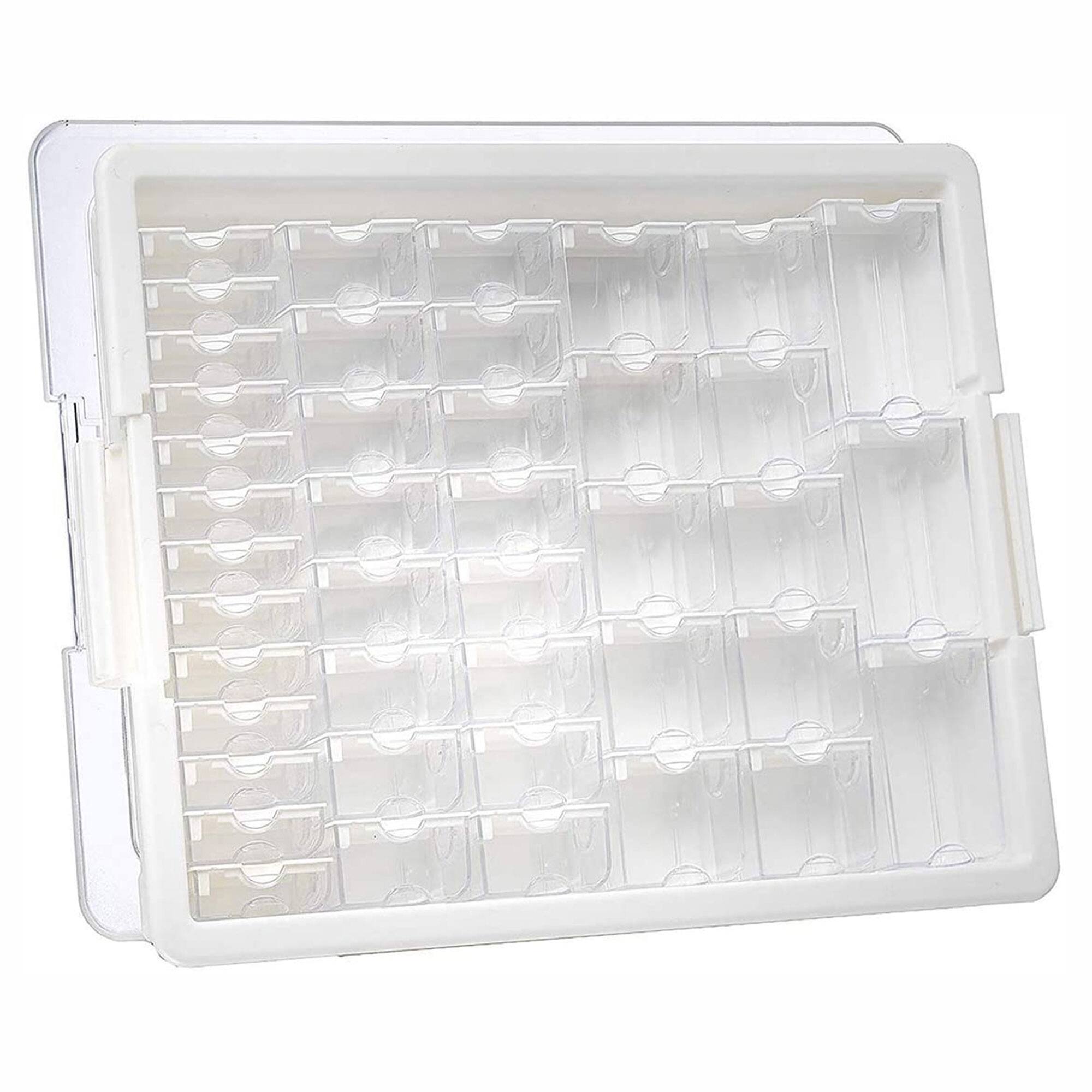 Elizabeth Ward Bead Storage Solutions 45 Piece Assorted Craft Supplies Organizer - Clear