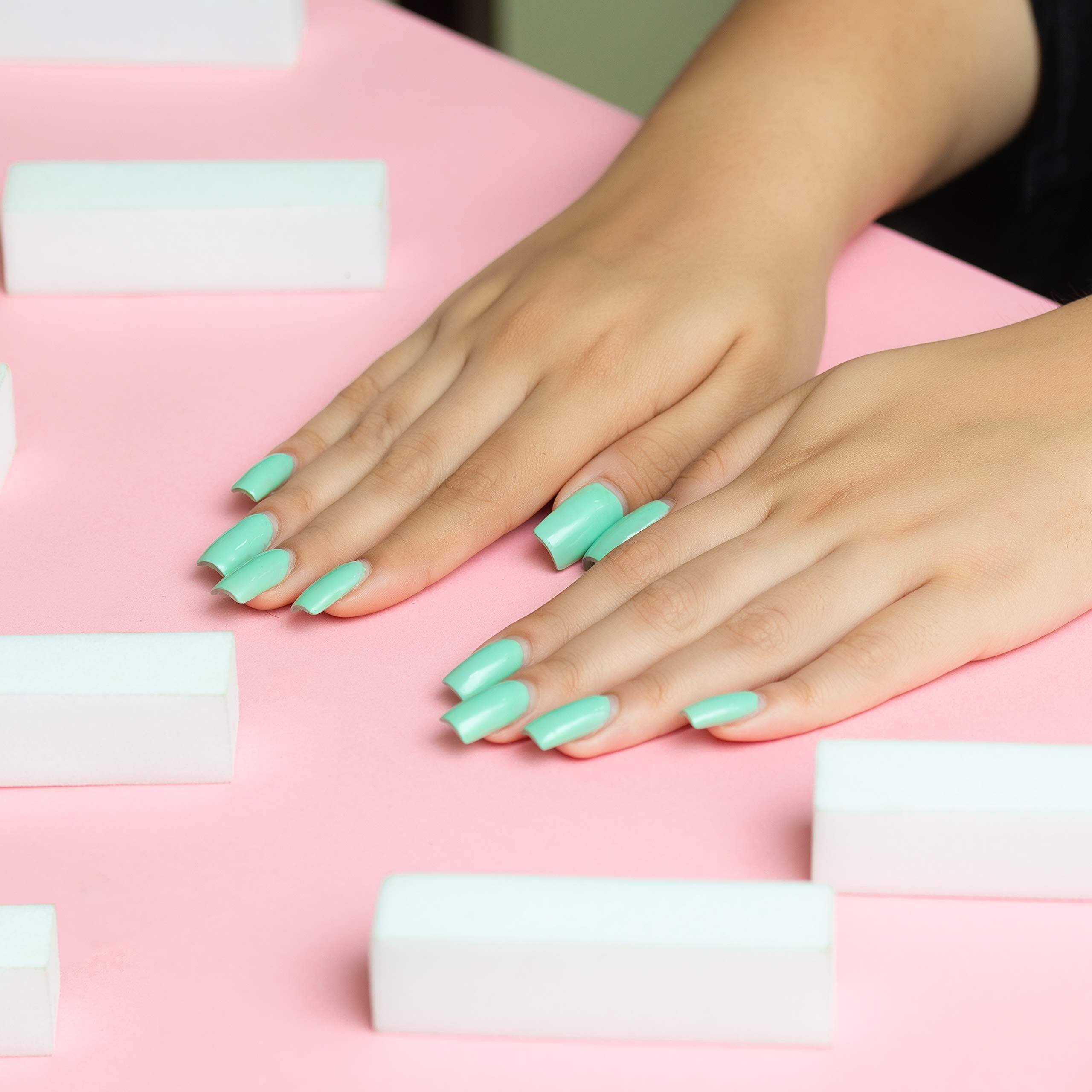 Alt View 4. Stylel Star - Pack Buffer Blocks Nails Sided Medium Grit White Built Last Way 120 Salon Grade Sanding Surfaces Consistent Edges Render.