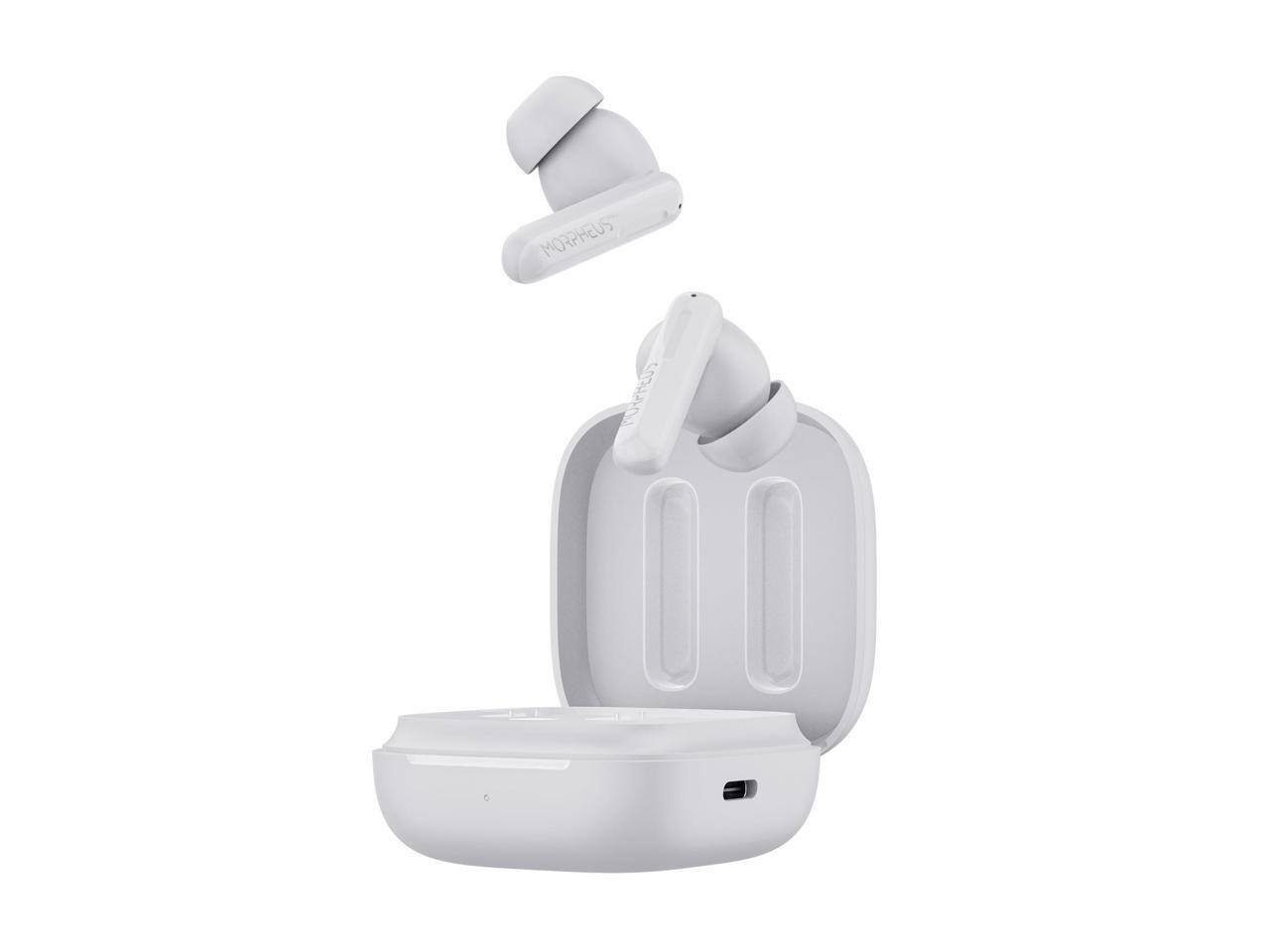 Alt View 7. Morpheus 360 - Morpheus 360 Nemesis ANC Headphones | 30H Playtime | 10mm Graphene Drivers | True Wireless | TW2750W - Blue.