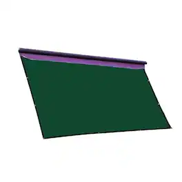 Boyel Living - Green RV Awning Privacy Sunblock Screen for Outdoor - Dark Green