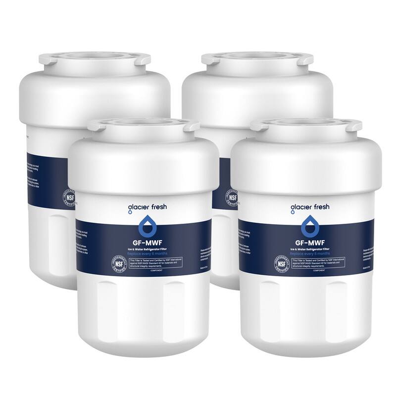 Glacier Fresh NSF Certified Ice & Water Refrigerator Filter GF-MWF. Replace every 6 months. NSF - I - - - - COTEA - GF-MWF -a 4 Water Refrigerator Filter Replace every 6 months.