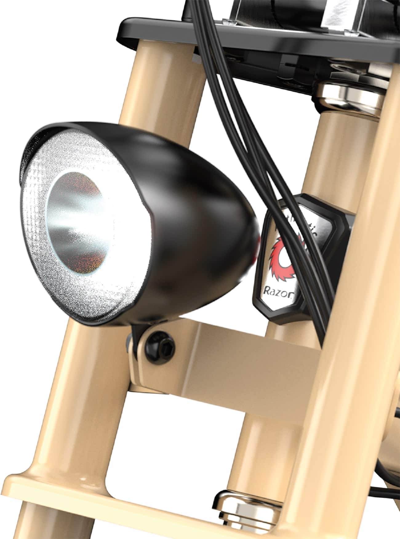 Alt View 13. Razor - Rambler 16 eBike w/ 11.5 Miles Max Operating Range and 15.5 mph Max Speed - Tan.