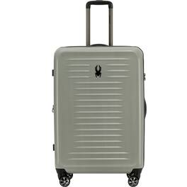 Spyder - Rails 29 Inch Expandable Hardside Upright Suitcase with 360 Spinner Wheels, TSA Approved Lock - Moss Gray