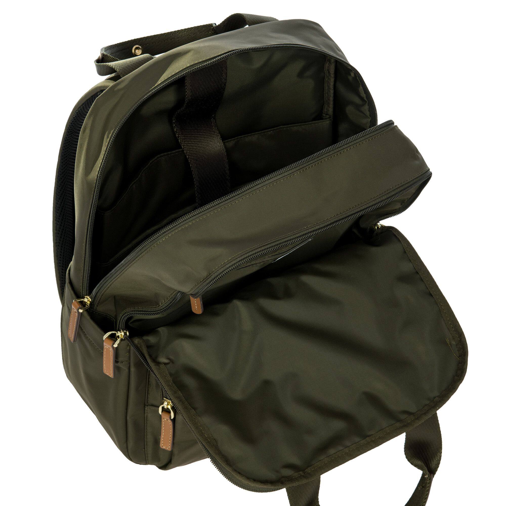Alt View 1. Bric's - Bric's X-travel Urban Backpack - Olive.