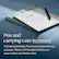 Pen and carrying case included
Writing with Marker Plus feels just like writing on paper. Sleeve Folio protects both your paper tablet and Marker Plus.