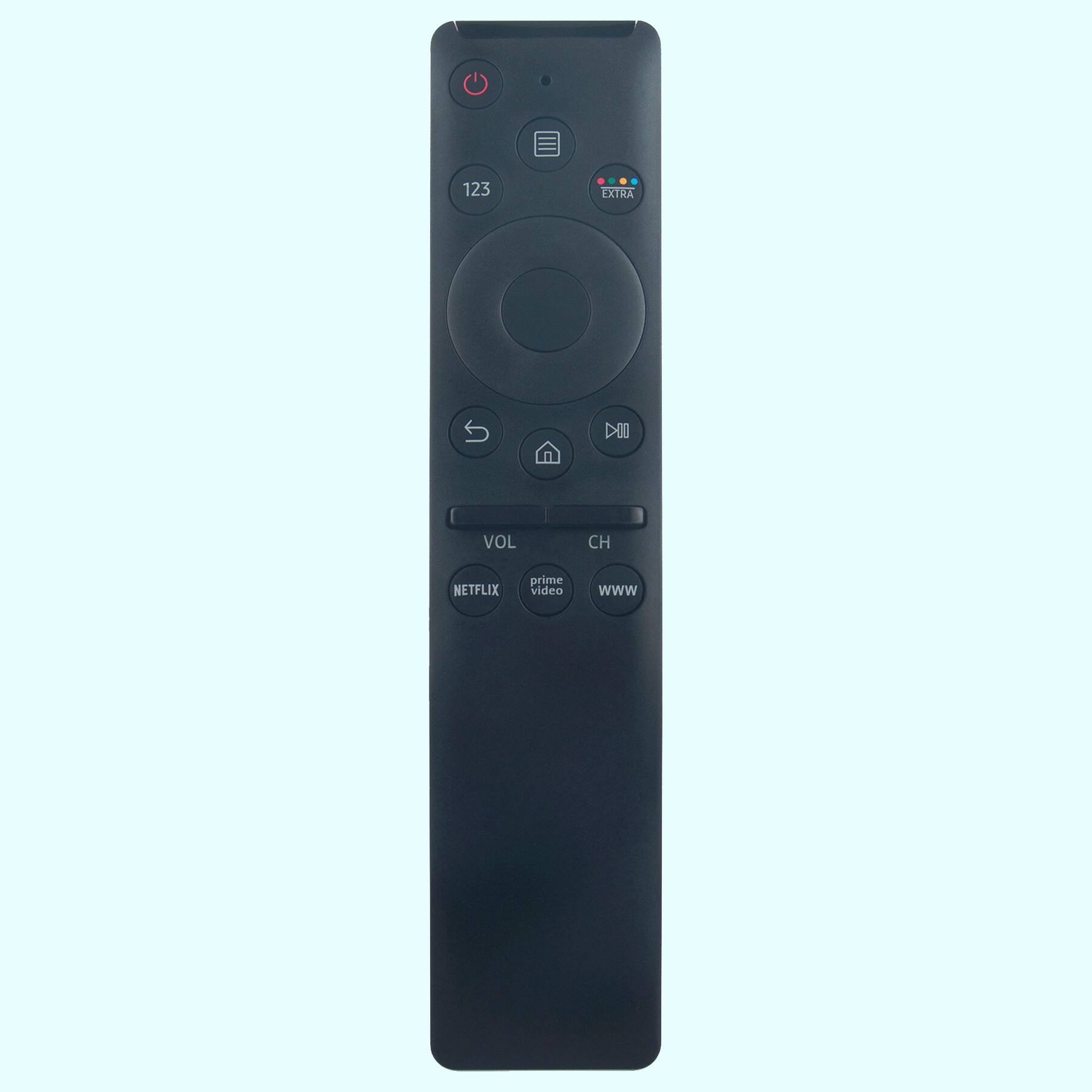 ALLIMITY - RM-L1593 Replaced Remote fit for Samsung TV KU6290 KU7000 RU7100 Q60T TU8200 TU8300 TU850D Q70T Q80T Q90T Q900TS - Black