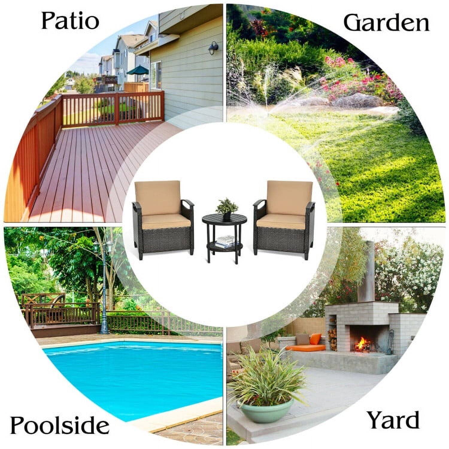 Patio  
Garden  
Poolside  
Yard