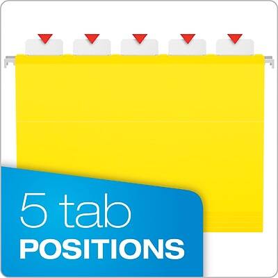 5 tab positions