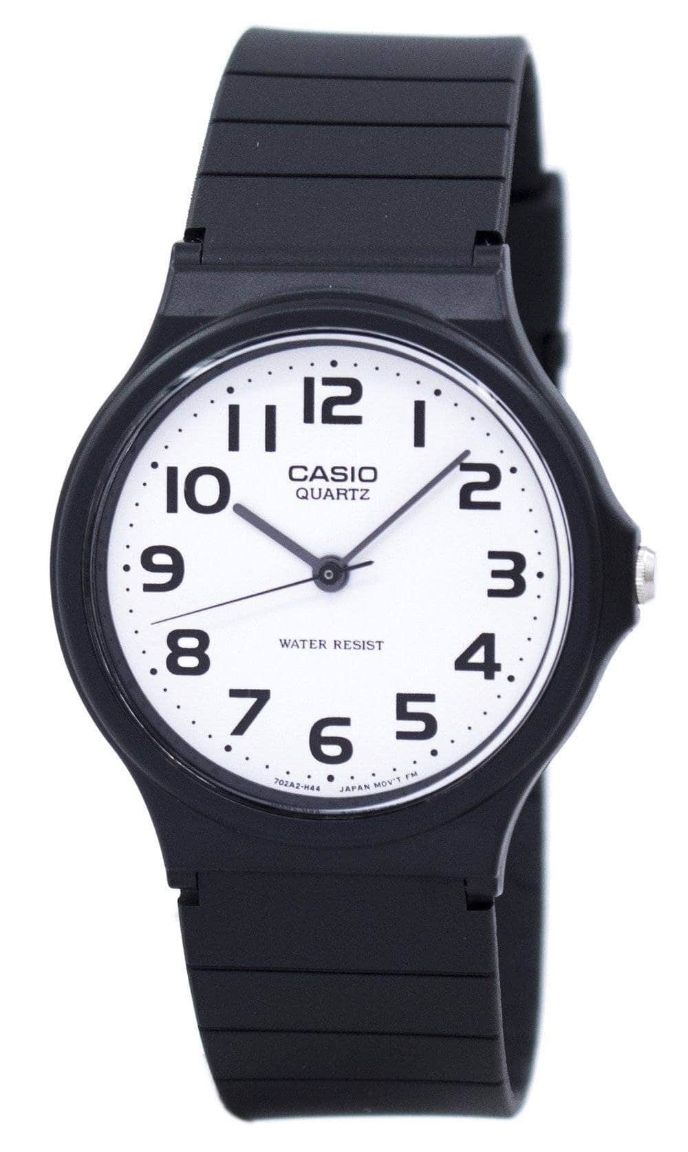 12 I I II I CASIO QUARTZ 2 9 3 WATER RESIST 8 4 7 5 6 FM 702A2-H44 JAPAN MOV'T