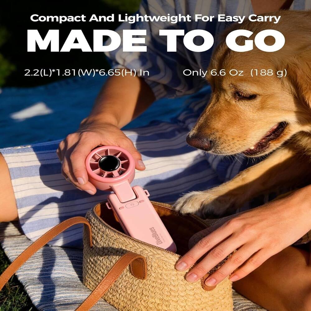 Compact And Lightweight For Easy Carry  
MADE TO GO  
2.2(L)*1.81(W)*6.65(H) In  
Only 6.6 Oz (188 g)