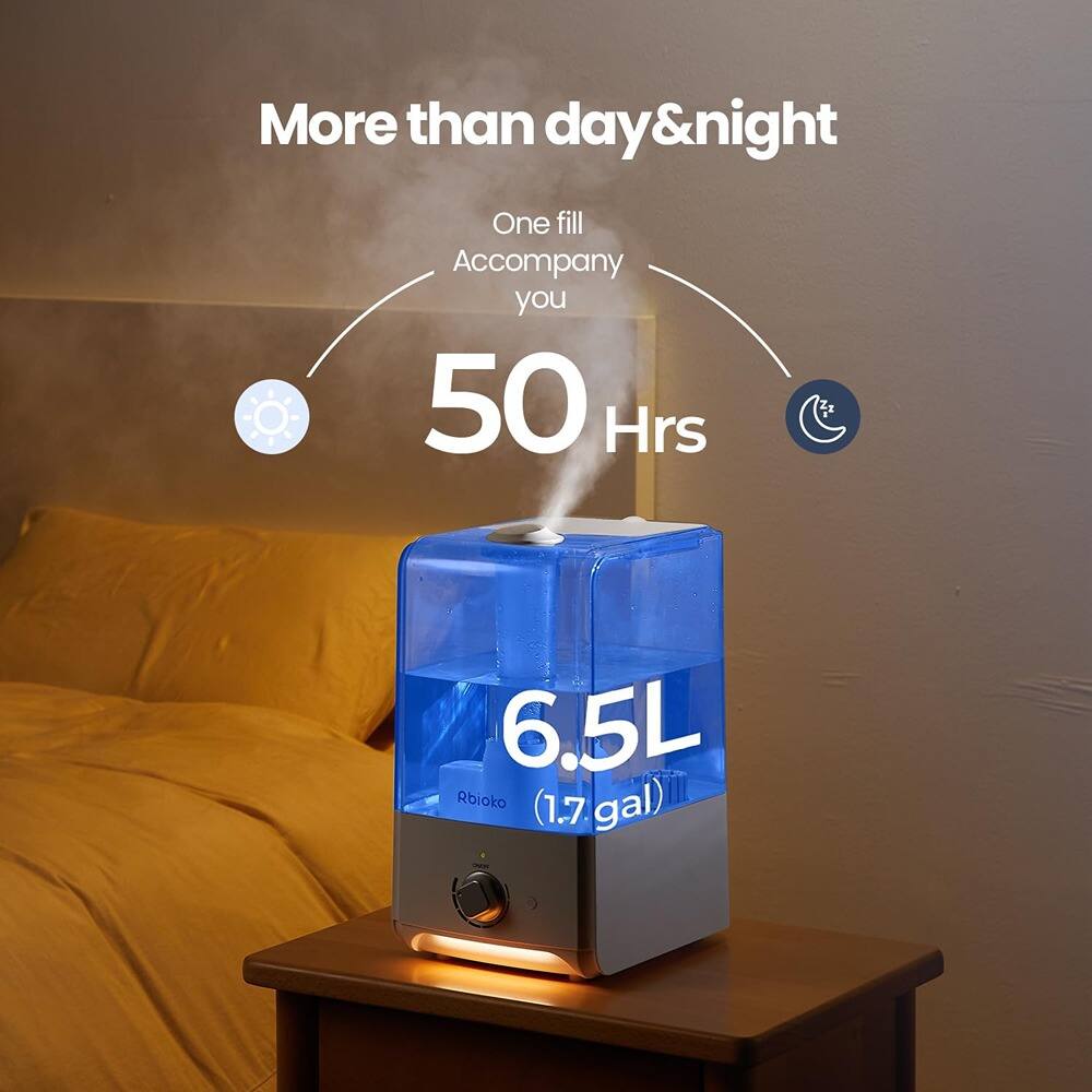 More than day & night  
One fill Accompany you  
50 Hrs  
6.5L (1.7 gal)