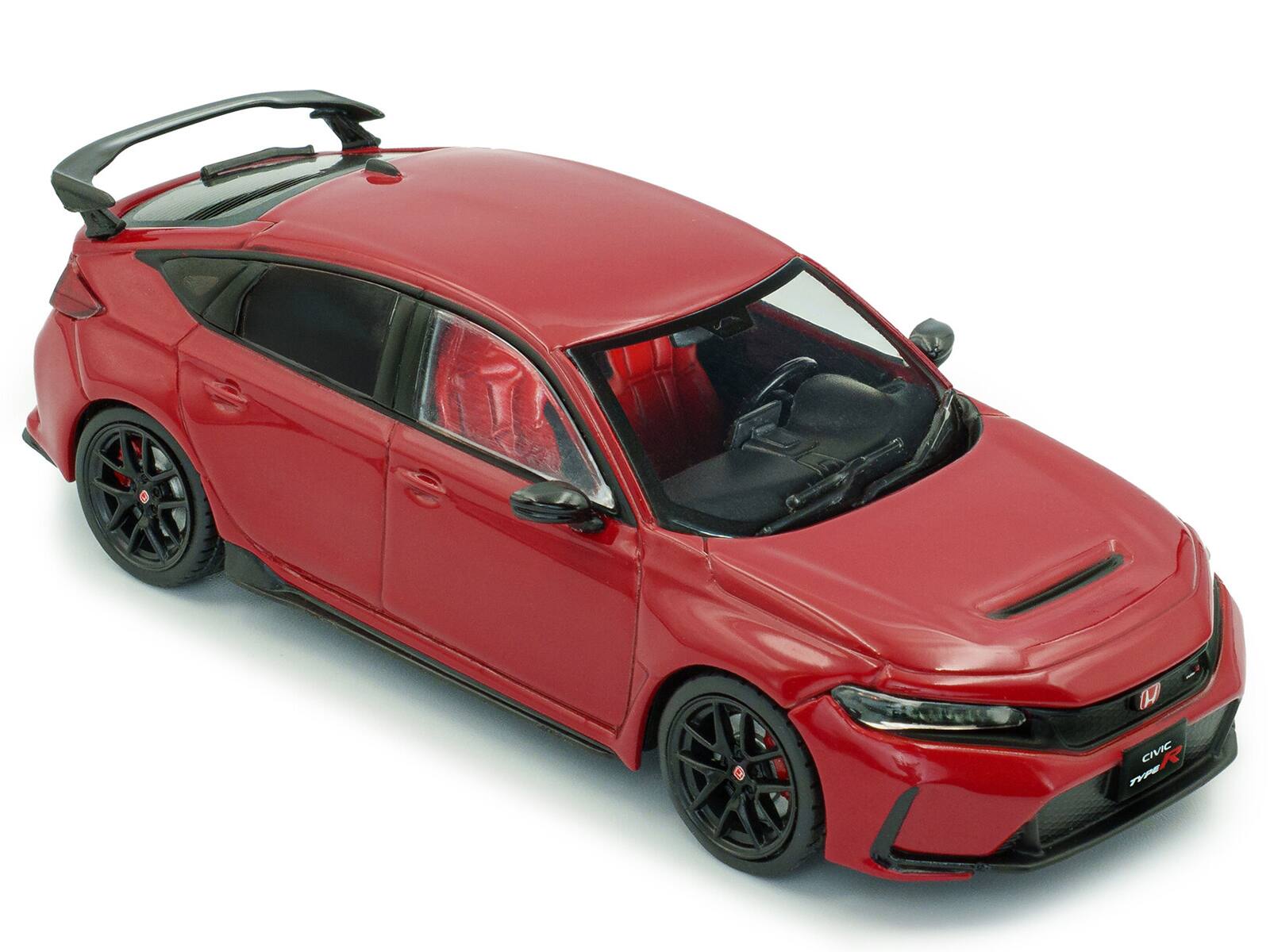 Alt View 5. Solido - 2022 Honda Civic Type R Rally Red 1/43 Diecast Model Car by Solido.