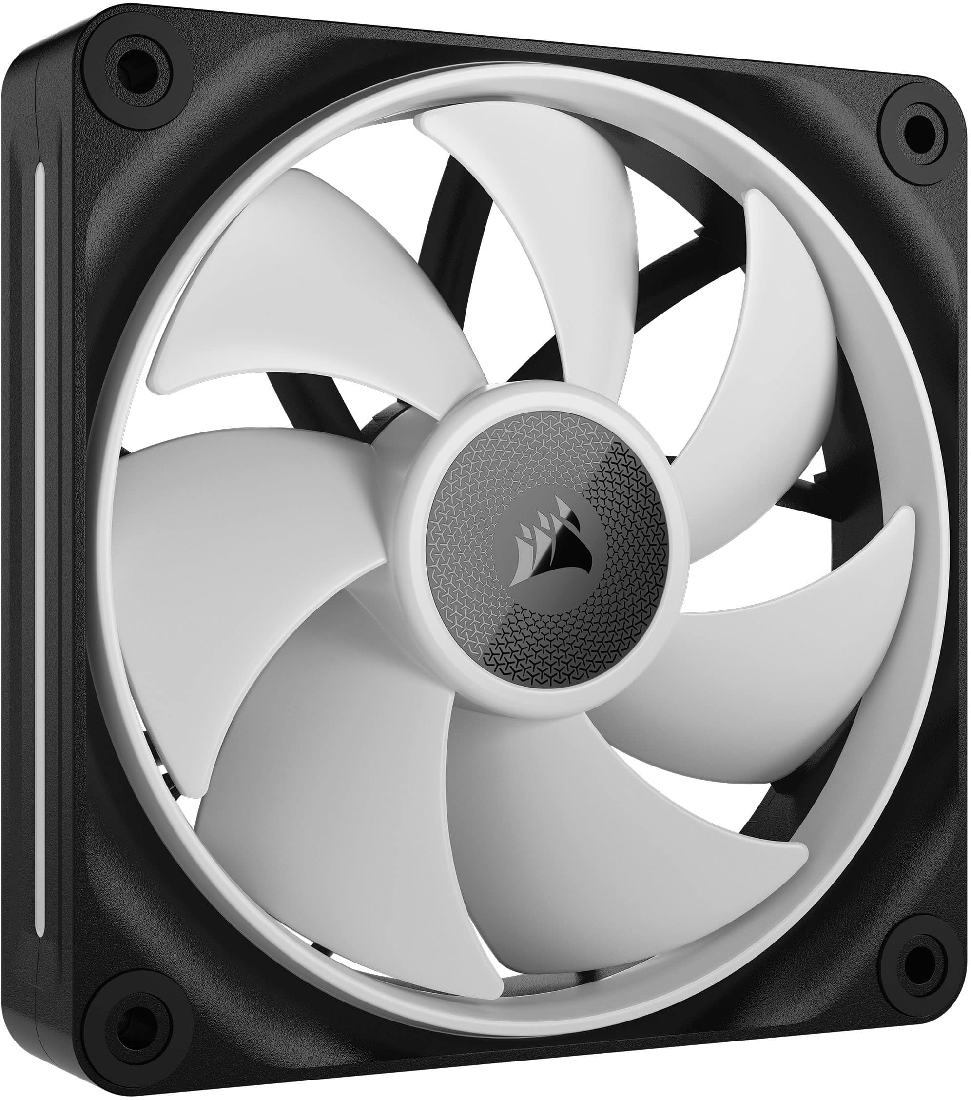 Alt View 19. CORSAIR - CUE LINK LX120 RGB 120mm PWM Fans Starter Kit (3-pack) - Black.