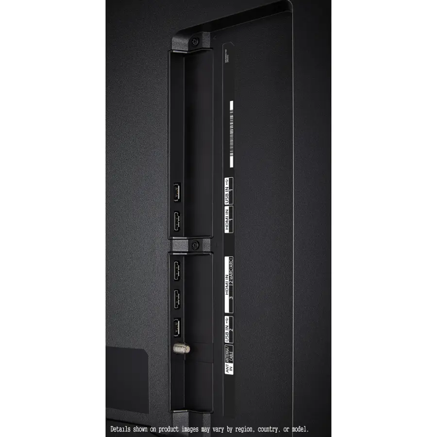 The text on the image reads: "Details shown on product images may vary by region, country, or model."